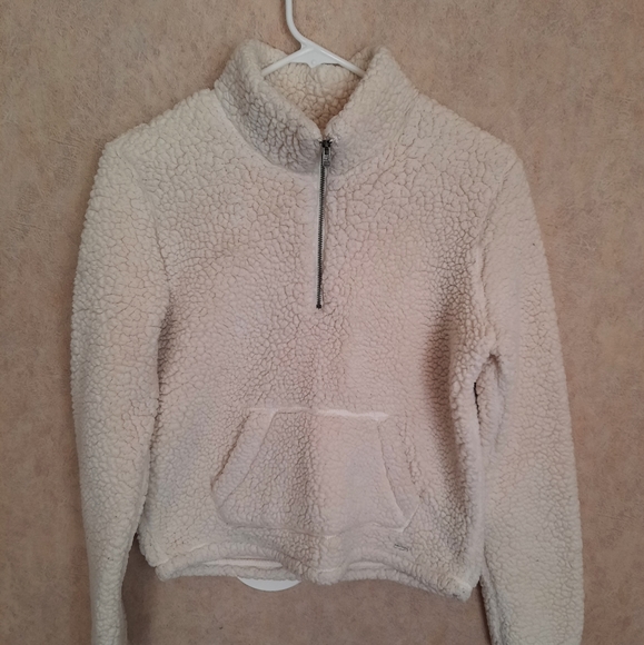 Hollister Jackets & Blazers - HOLLISTER women's size Small Shepra pull over hoodie